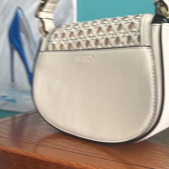 Ralph Lauren, beautiful cream colored crossover bag - Picture 2 of 6